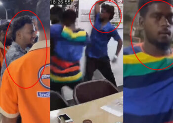 பெட்ரோல் பங்க் மேலாளரை தாக்கிய 4 பேர் கைது