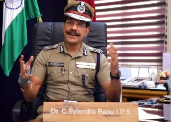 டிஜிபி சைலேந்திர பாபுவின் பூர்வீக வீட்டை பொது நுாலகமாக மாற்றும் பணி