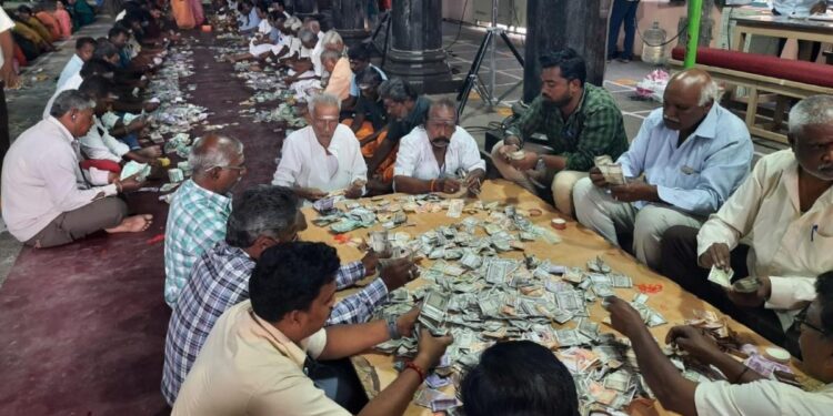 அண்ணாமலையார் கோயிலில் ரூ.3.15 கோடி உண்டியல் காணிக்கை