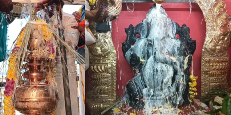 400 ஆண்டுகள் பழமை வாய்ந்த விநாயகர் கோயில் கும்பாபிஷேகம்