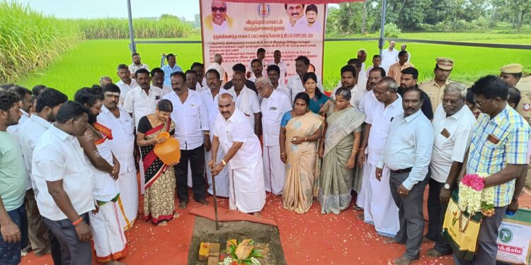 ஒருவழிச் சாலையை இடைவழிச் சாலையாக அகலப்படுத்தி உறுதிப்படுத்தும் பணி