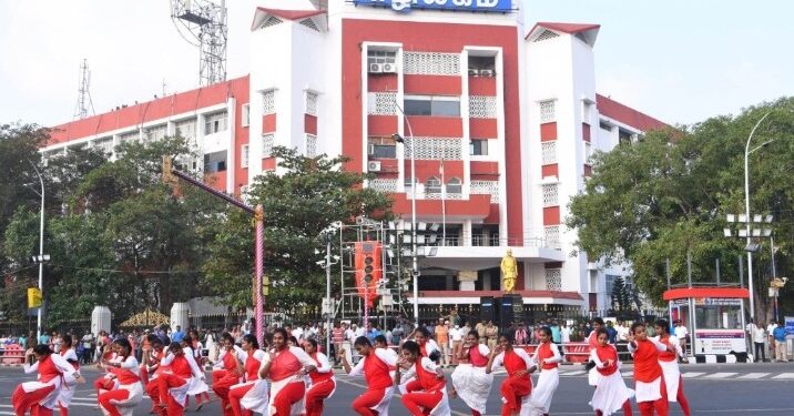 சென்னையில் 2 -வது நாளாக குடியரசு தின விழா ஒத்திகை