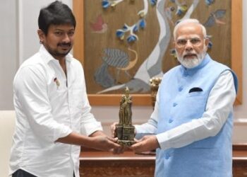 பிரதமருடன் அமைச்சர் உதயநிதி இன்று சந்திப்பு