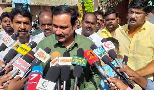 வேலூரில் பாமக தலைவர் அன்புமணி ராமதாஸ் பேட்டி