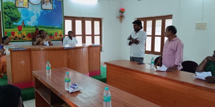 1வது வார்ட் கவுண்சிலர் கூட்டத்தில் புலம்பல் 