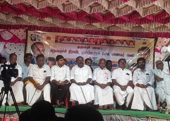 மறுமலர்ச்சி திமுக சார்பில் மொழிப்போர் வீரவணக்க நாள் பொதுக்கூட்டம்