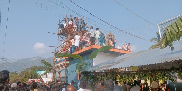 வலம்புரி விநாயகர் கோயில் கும்பாபிஷேகம் திரளான பக்தர்கள் பங்கேற்பு