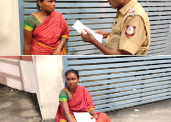 சேலம் ஆட்சியர் அலுவலகம் முன்பு இளம்பெண் திடீர் தர்ணா