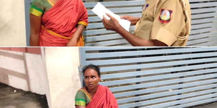 சேலம் ஆட்சியர் அலுவலகம் முன்பு இளம்பெண் திடீர் தர்ணா