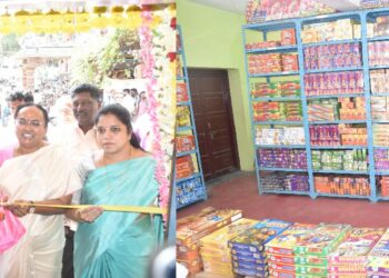 பட்டாசு வெடிக்கும் நேரம் மாவட்ட ஆட்சியர் அறிவிப்பு!