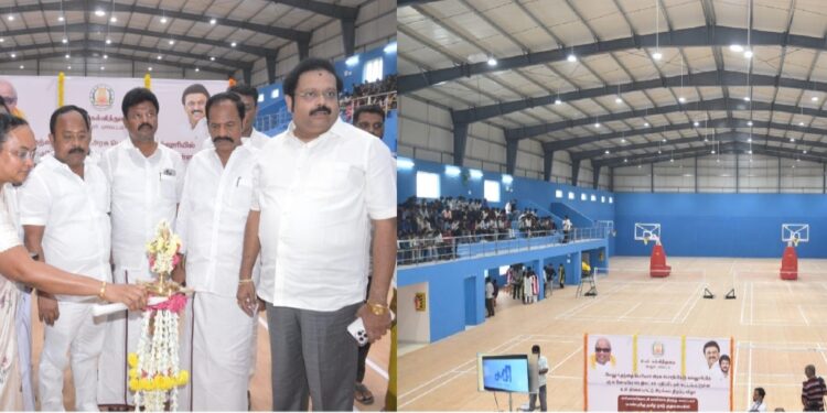 வேலூரில் உள்விளையாட்டு அரங்கத்தை காணொளியில் திறந்து வைத்த முதல்வர்!