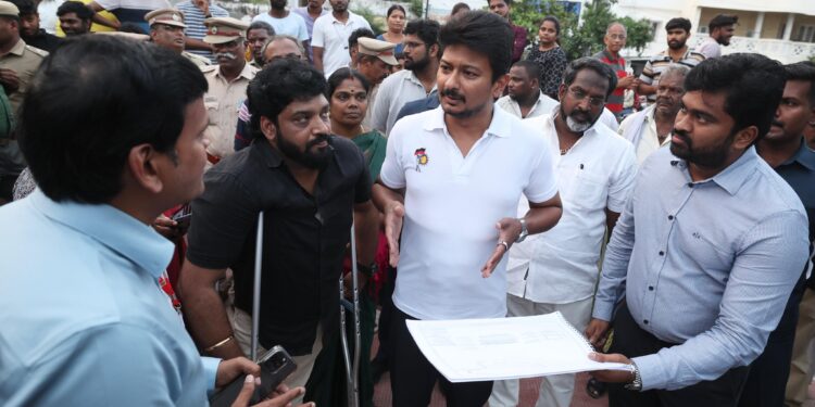 துணை முதல்வர் உதயநிதி
