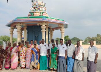 ஆரணி அருகே 24 ஆண்டுகளாக கோவில் நிலம் ஆக்கிரமிப்பு மீட்க கோரி கிராம மக்கள் போராட்டம்!