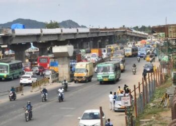 சென்னை மற்றும் திருச்சி தேசிய நெடுஞ்சாலை ரூ26,500 கோடி மதிப்பீட்டில்  8 வழிப்பாதையாக மாற்றம்!