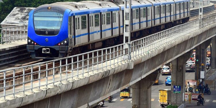 2024 அக்டோபரில் 90.83 லட்சம் பேர் பயணித்துள்ளனர்: மெட்ரோ நிர்வாகம்!