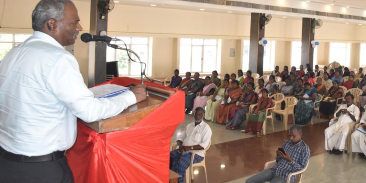 வன்கொடுமை தடுப்பு சட்டம் குறித்த கருத்தரங்கம்: தி.மலை மாவட்ட ஆட்சியர் துவக்கி வைத்தார்!