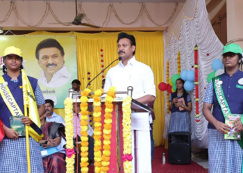 தலைமைப் பண்பை நாம் வளர்த்துக் கொள்ள வேண்டும்:அமைச்சர் அன்பில்மகேஷ்