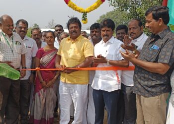 செங்கம் அருகே 100 கே வி திறன் கொண்ட புதிய மின் மாற்றி இயக்கம்