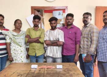 ராணிப்பேட்டையில் போதை மாத்திரை பயன்படுத்திய 6 இளைஞர்கள் கைது