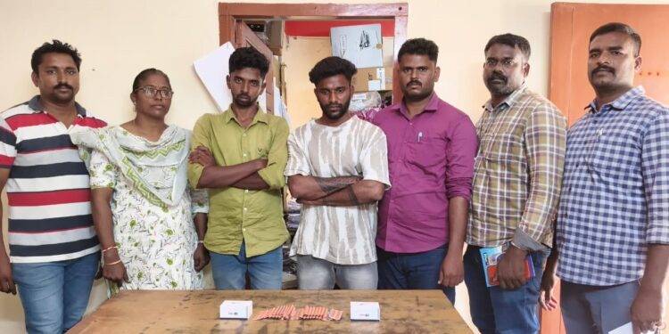 ராணிப்பேட்டையில் போதை மாத்திரை பயன்படுத்திய 6 இளைஞர்கள் கைது