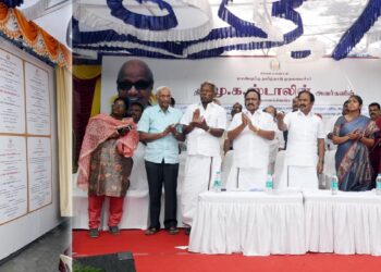 சேலத்தில் ரூ.42.49 கோடி மதிப்பிலான திட்டப்பணிகளுக்கு அமைச்சர் அடிக்கல்