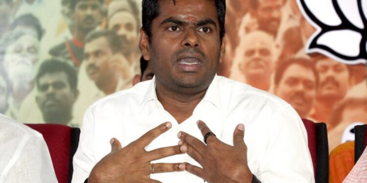 தமிழக பாஜக தலைவர் அண்ணாமலை டிஜிபி.,க்கு கடிதம்