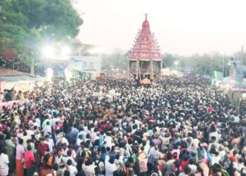 மயிலம் சுப்பிரமணிய சுவாமி கோயில் பங்குனி உத்திரத் தேரோட்டம்