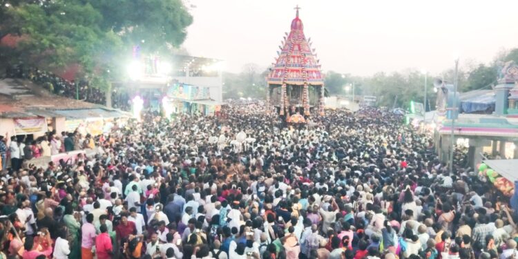 மயிலம் சுப்பிரமணிய சுவாமி கோயில் பங்குனி உத்திரத் தேரோட்டம்