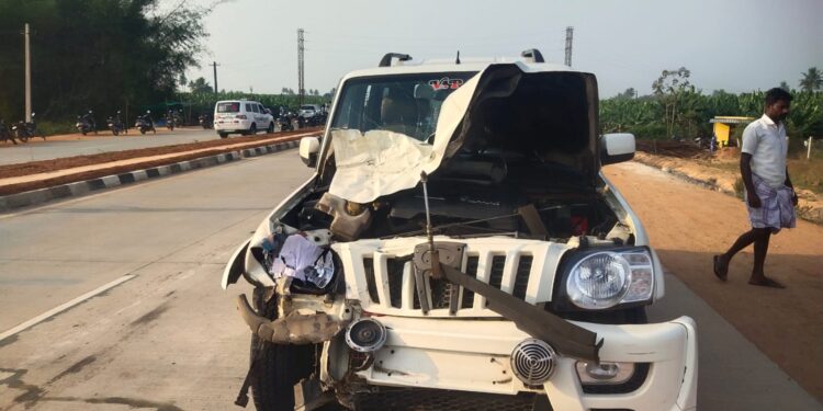 கடலூர் அருகே கோர விபத்து: பெண்கள் உட்பட மூவர் பலி