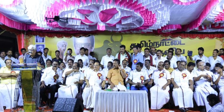 தமிழ்நாட்டை தலைகுனிய விடமாட்டேன்- ஓரணியில் தமிழ்நாடு