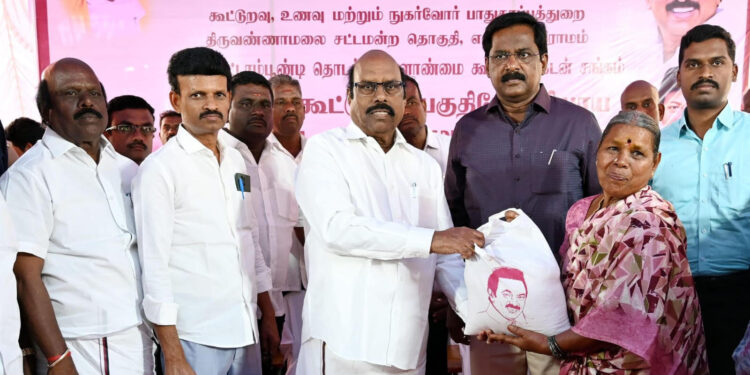 திருவண்ணாமலை வட்டத்தில் 2 புதிய  நியாயவிலைக் கடைகள்