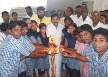 கூடுதல்  வகுப்பறை கட்டிடம் திறப்பு