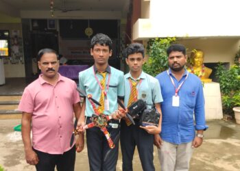 கும்பகோணம் பள்ளி மாணவனின்  கண்டுபிடிப்புக்கு பாராட்டு