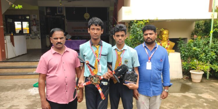 கும்பகோணம் பள்ளி மாணவனின்  கண்டுபிடிப்புக்கு பாராட்டு