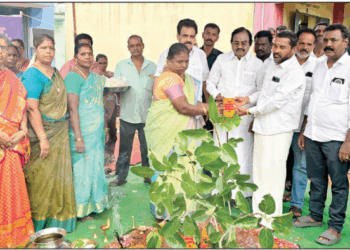 கீழ்பென்னாத்தூர் அடுத்த ஆராஞ்சி ஊராட்சியில் ரூ.36 லட்சத்தில் வகுப்பறை கட்டிடம் கட்ட பூமி பூஜை