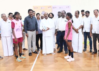 திருவண்ணாமலையில் முதலமைச்சர் கோப்பை மாநில விளையாட்டு போட்டிகள்;