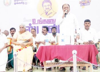 உங்களுடன் ஸ்டாலின் முகாம்: பெ.சு.தி.சரவணன் எம்.எல்.ஏ. நலத்திட்ட உதவிகள் வழங்கினார்