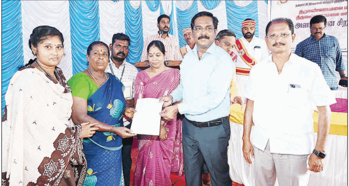 திருவண்ணாமலை மாநகராட்சியில் வார்டு அளவிலான சிறப்பு கூட்டம்