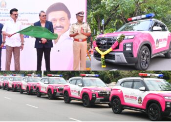 ரூ.12 கோடி செலவில் பெண்கள் பாதுகாப்பை உறுதி செய்ய 80 இளஞ்சிவப்பு ரோந்து வாகனங்கள்