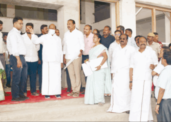 கள்ளக்குறிச்சி மாவட்ட ஆட்சியர் அலுவலக கட்டுமானப்பணிகள் 95 சதவீதம் நிறைவடைந்துள்ளன