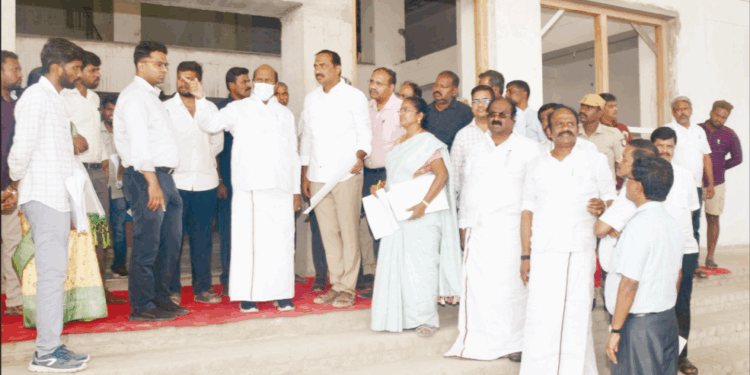 கள்ளக்குறிச்சி மாவட்ட ஆட்சியர் அலுவலக கட்டுமானப்பணிகள் 95 சதவீதம் நிறைவடைந்துள்ளன