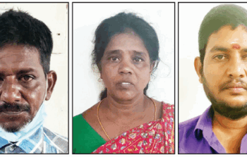 ஆரணியில் தடை செய்யப்பட்ட லாட்டரி விற்பனை; பெண் உட்பட 3 பேர் கைது