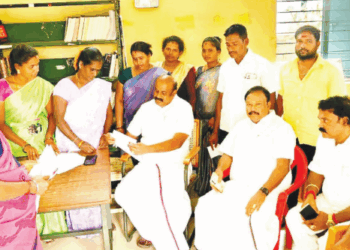 எஸ்.ஐ.ஆர். பணிகள்: ஜோதி எம்.எல்.ஏ. ஆய்வு