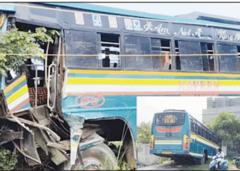 சிதம்பரம் அருகே சுற்றுலா பேருந்து மரத்தில் மோதியது; ஓட்டுநர் உயிரிழப்பு