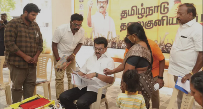 என் வாக்குச்சாவடி வெற்றி வாக்குச்சாவடி கூட்டம் தொடக்கம்: வாக்குச்சாவடி குழு உறுப்பினர்களுடன் முதல்வர் மு.க.ஸ்டாலின் ஆலோசனை