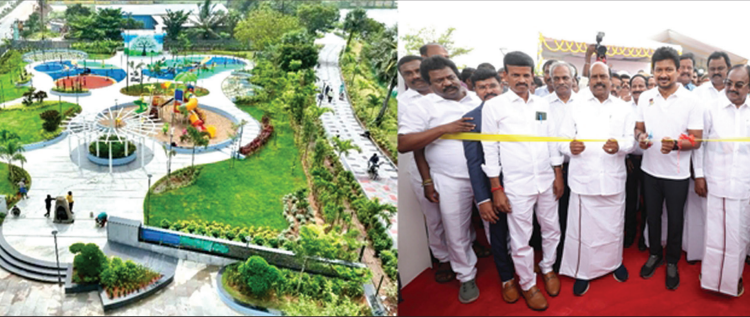 திருவண்ணாமலையில் புதிதாக அமைக்கப்பட்ட “மு.க.ஸ்டாலின் பூங்கா”