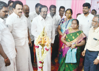 கீழ்பென்னாத்தூரில் ரூ.4.5 கோடியில் கட்டப்பட்ட வட்ட செயல்முறை கிடங்கு