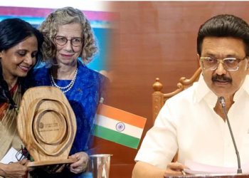 சுப்ரியா சாகுவுக்கு ஐ.நா. விருது: முதல்வர் மு.க.ஸ்டாலின் பாராட்டு
