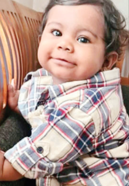 5 பேருக்கு வாழ்வளித்த 10 மாத குழந்தைக்கு