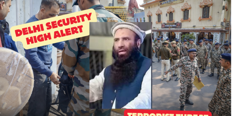 Delhi security high alert